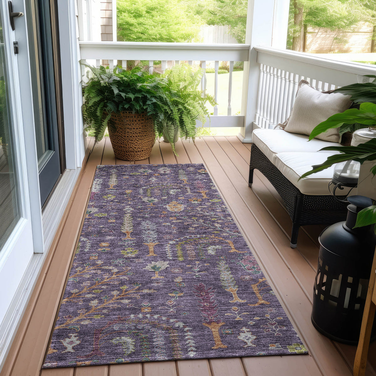 addison chantille acn1152 eggplant rug