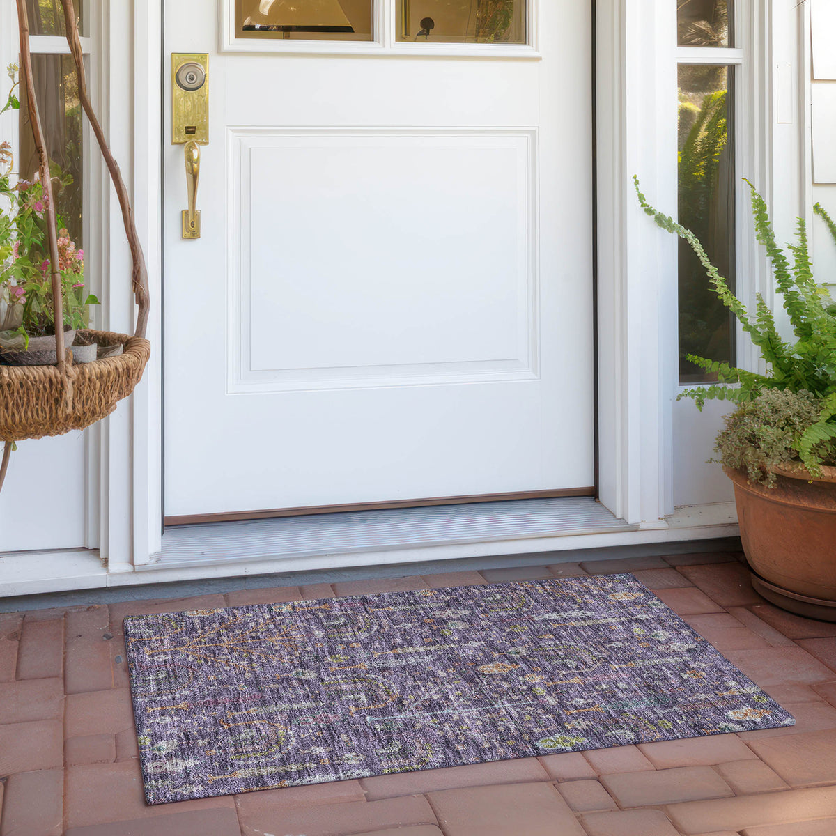 addison chantille acn1152 eggplant rug