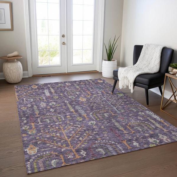addison chantille acn1152 eggplant rug