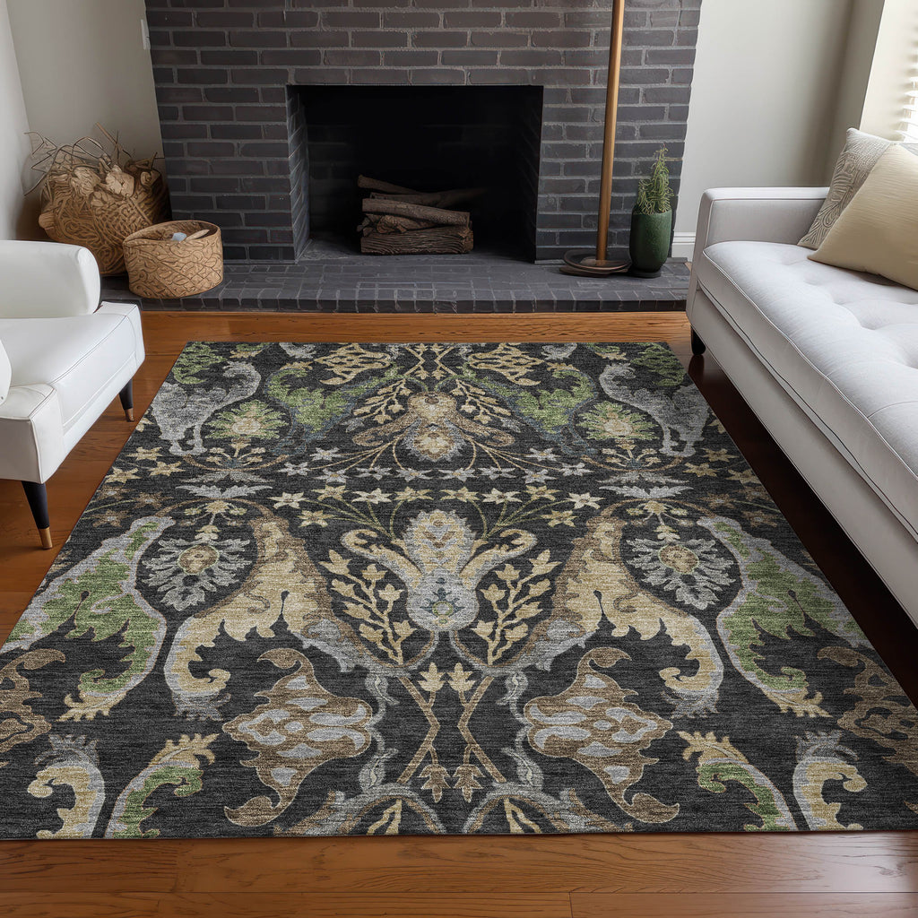 addison chantille acn1153 black rug