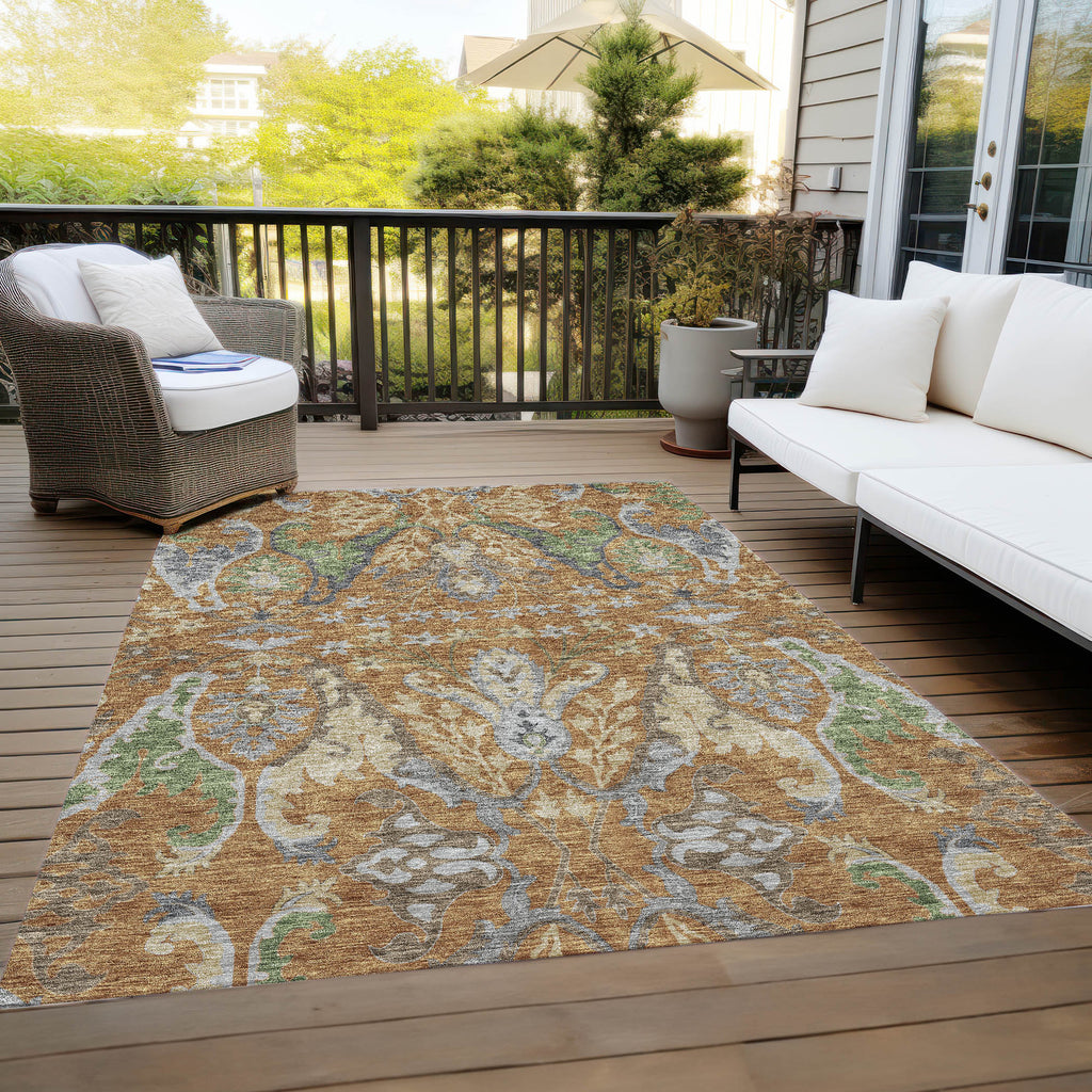 addison chantille acn1153 copper rug