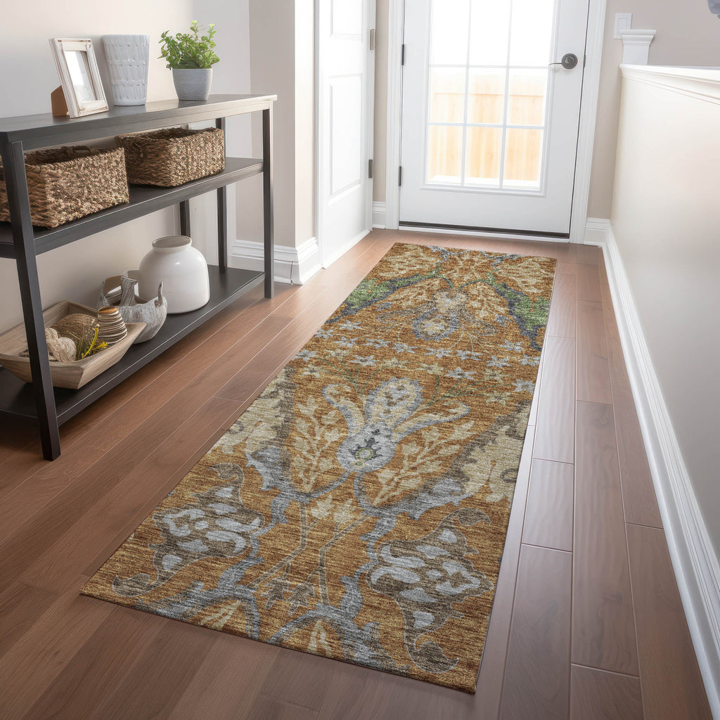 addison chantille acn1153 copper rug