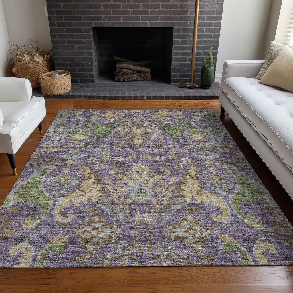addison chantille acn1153 purple rug