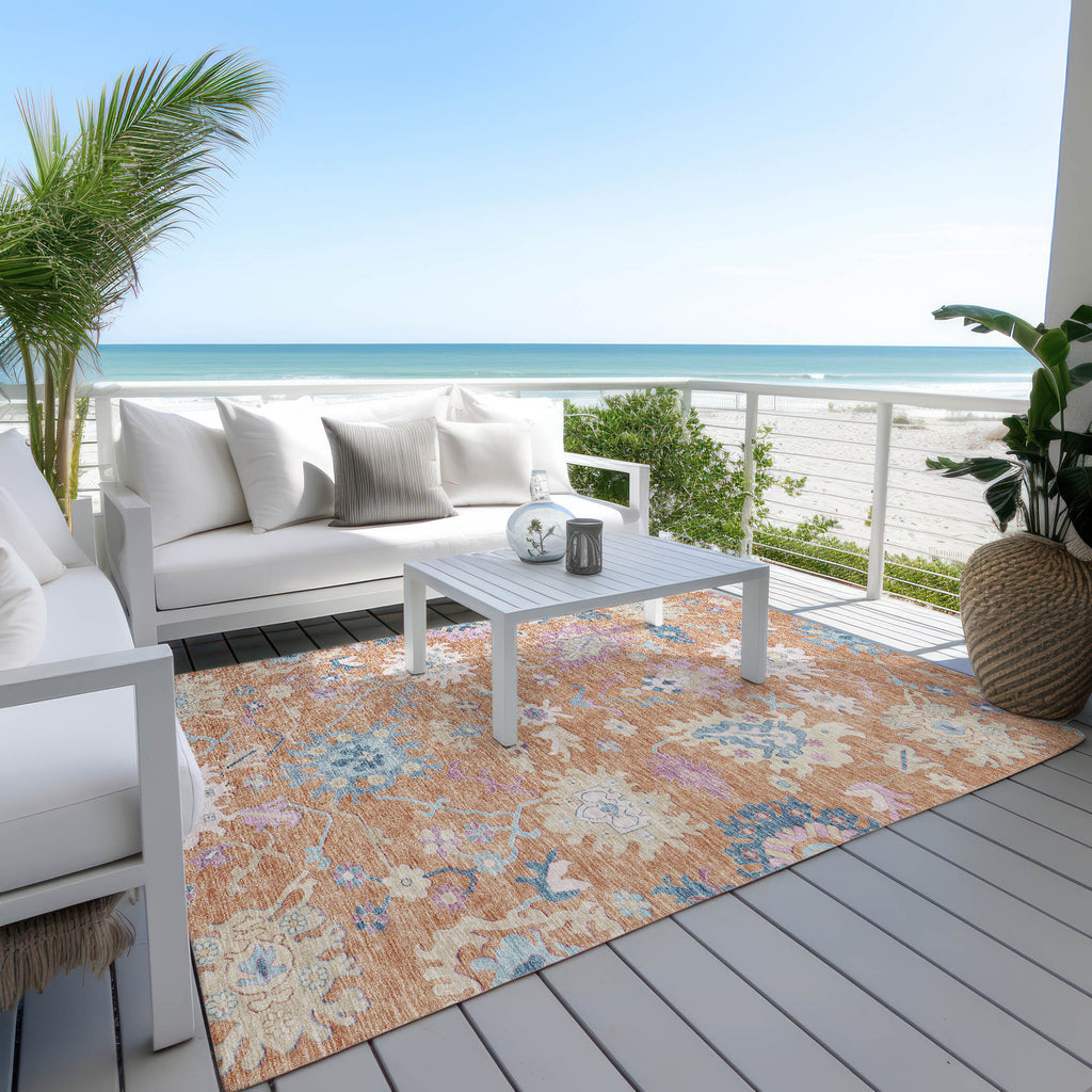 addison chantille acn1154 orange rug
