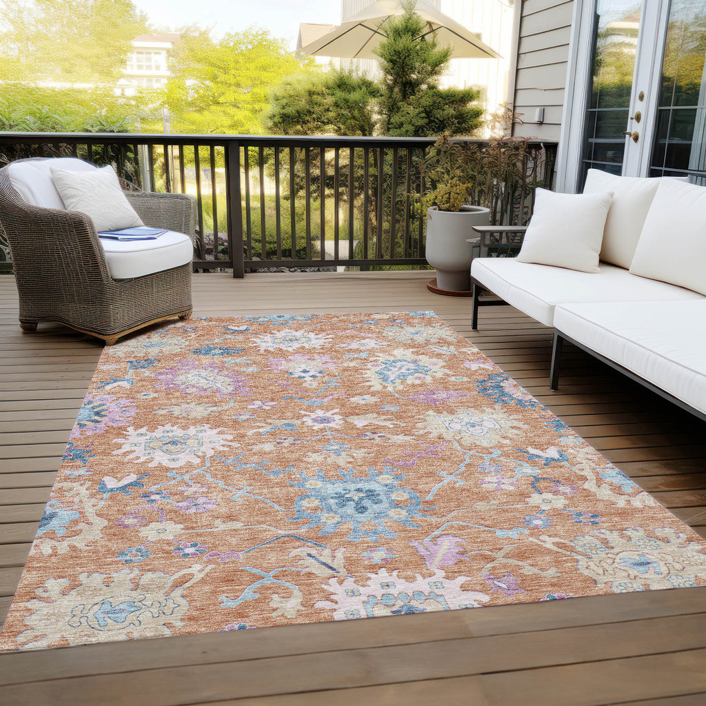 addison chantille acn1154 orange rug