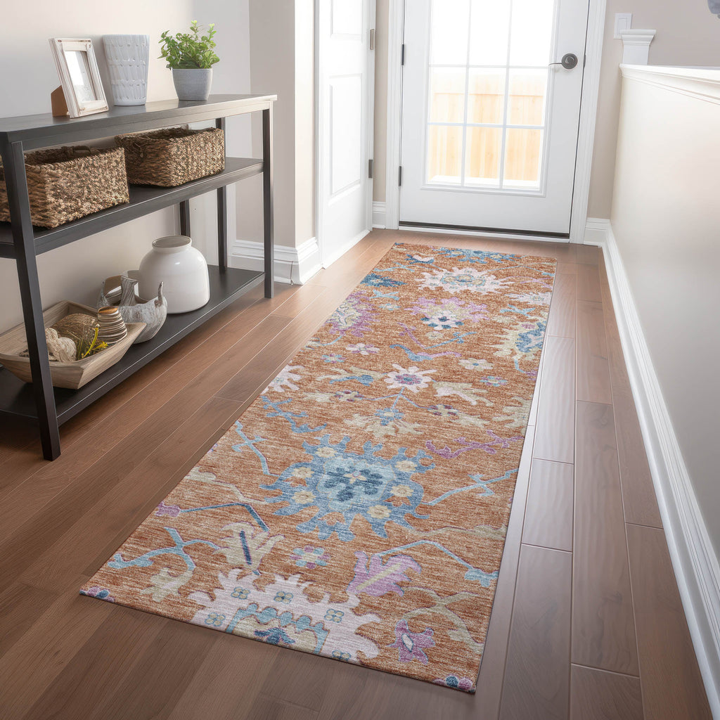 addison chantille acn1154 orange rug