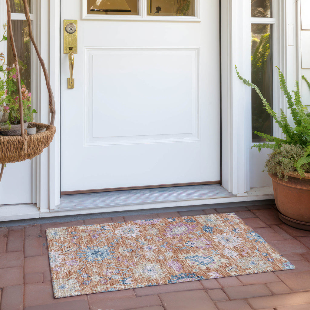 addison chantille acn1154 orange rug