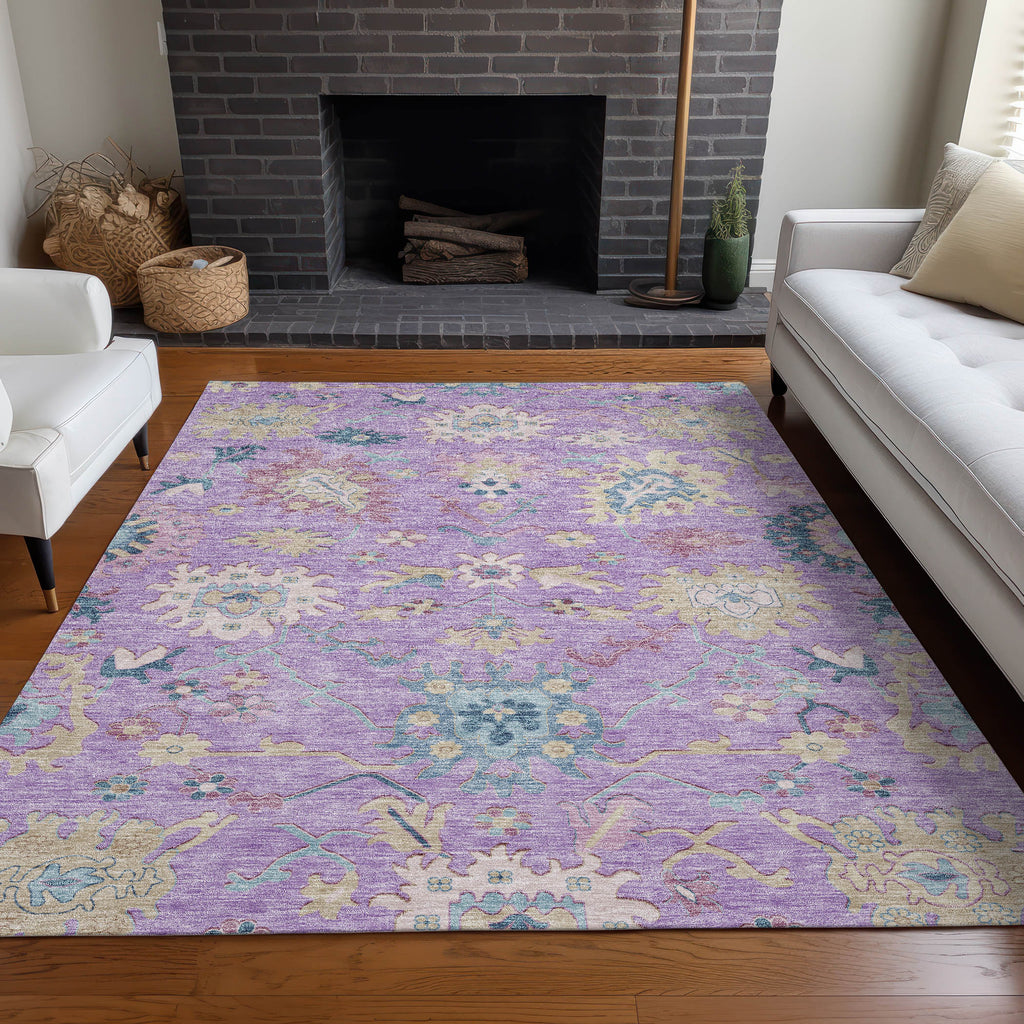 addison chantille acn1154 purple rug