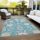 addison chantille acn1154 teal rug
