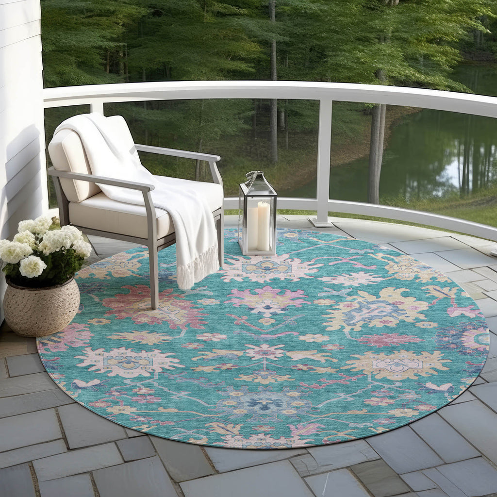 addison chantille acn1154 teal rug