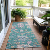addison chantille acn1154 teal rug