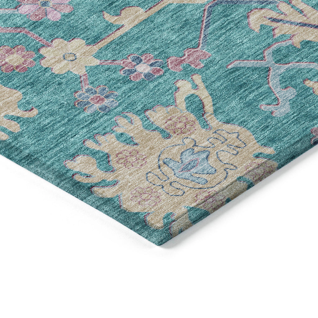 addison chantille acn1154 teal rug