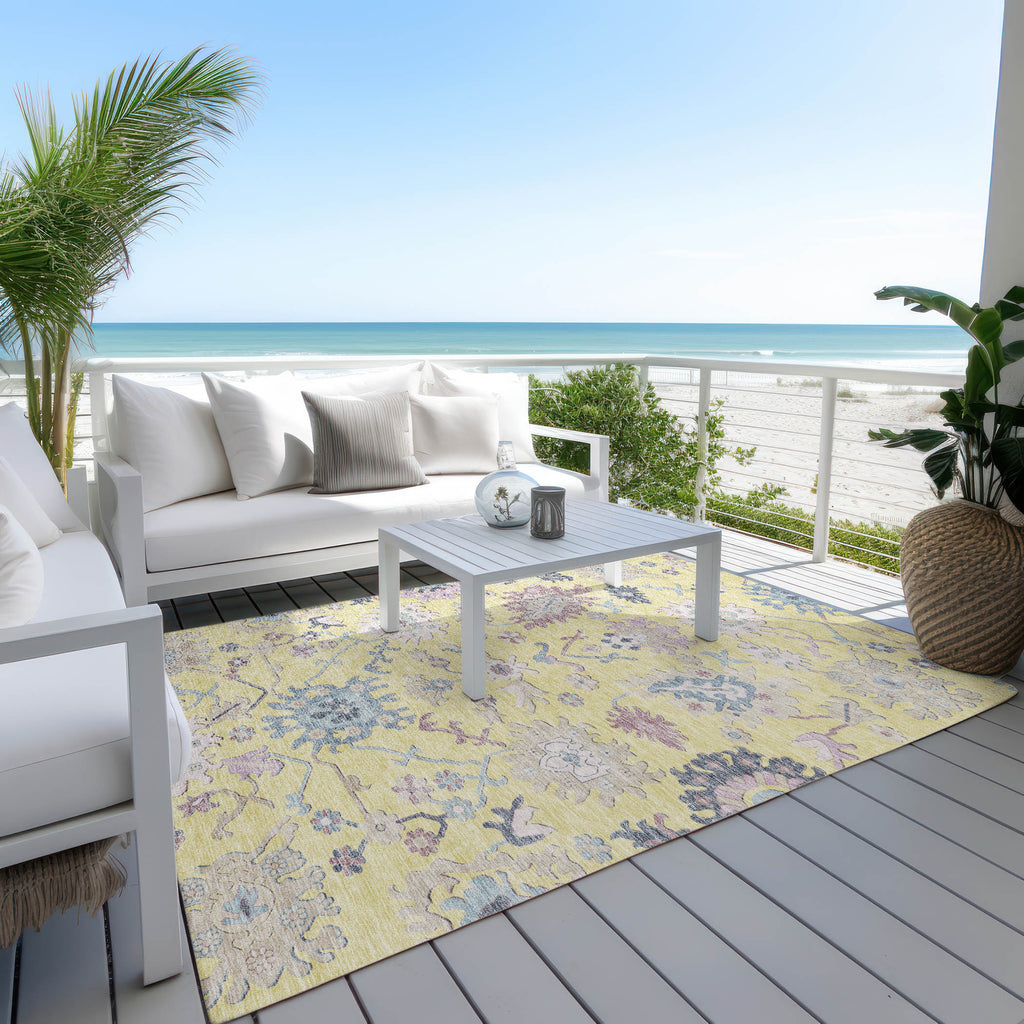 addison chantille acn1154 yellow rug