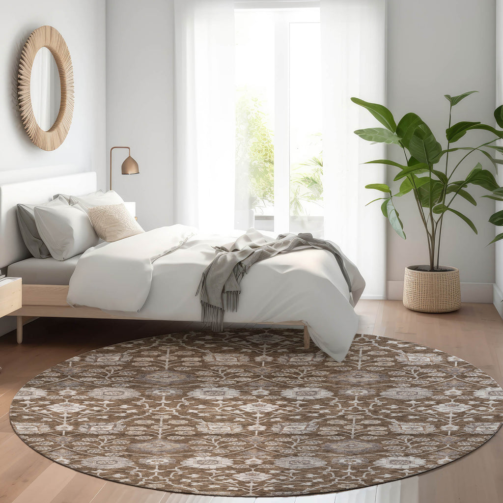 addison chantille acn1155 chocolate rug