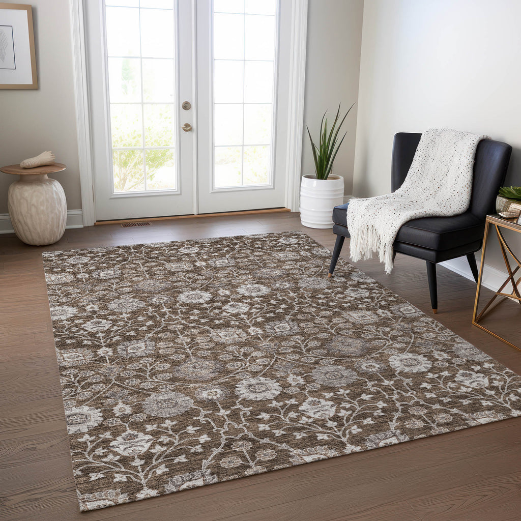 addison chantille acn1155 chocolate rug
