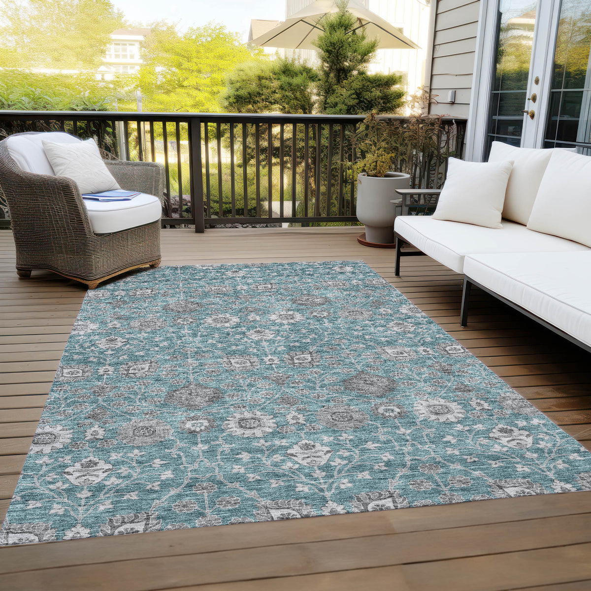 addison chantille acn1155 teal rug
