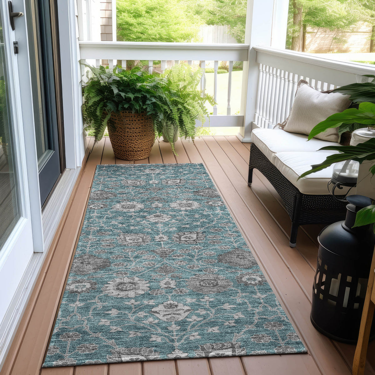 addison chantille acn1155 teal rug