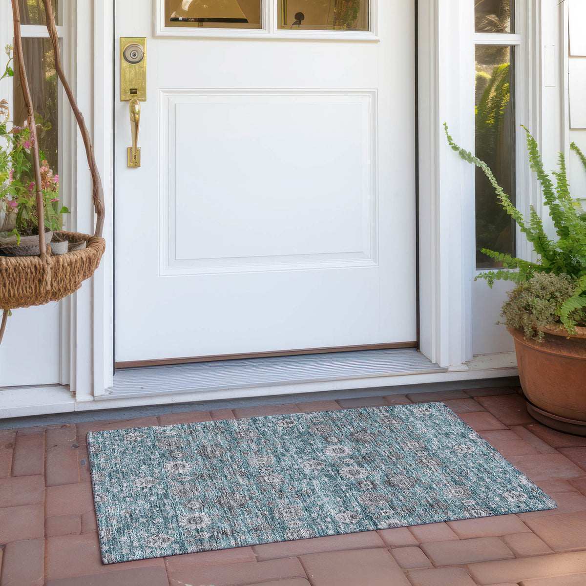 addison chantille acn1155 teal rug