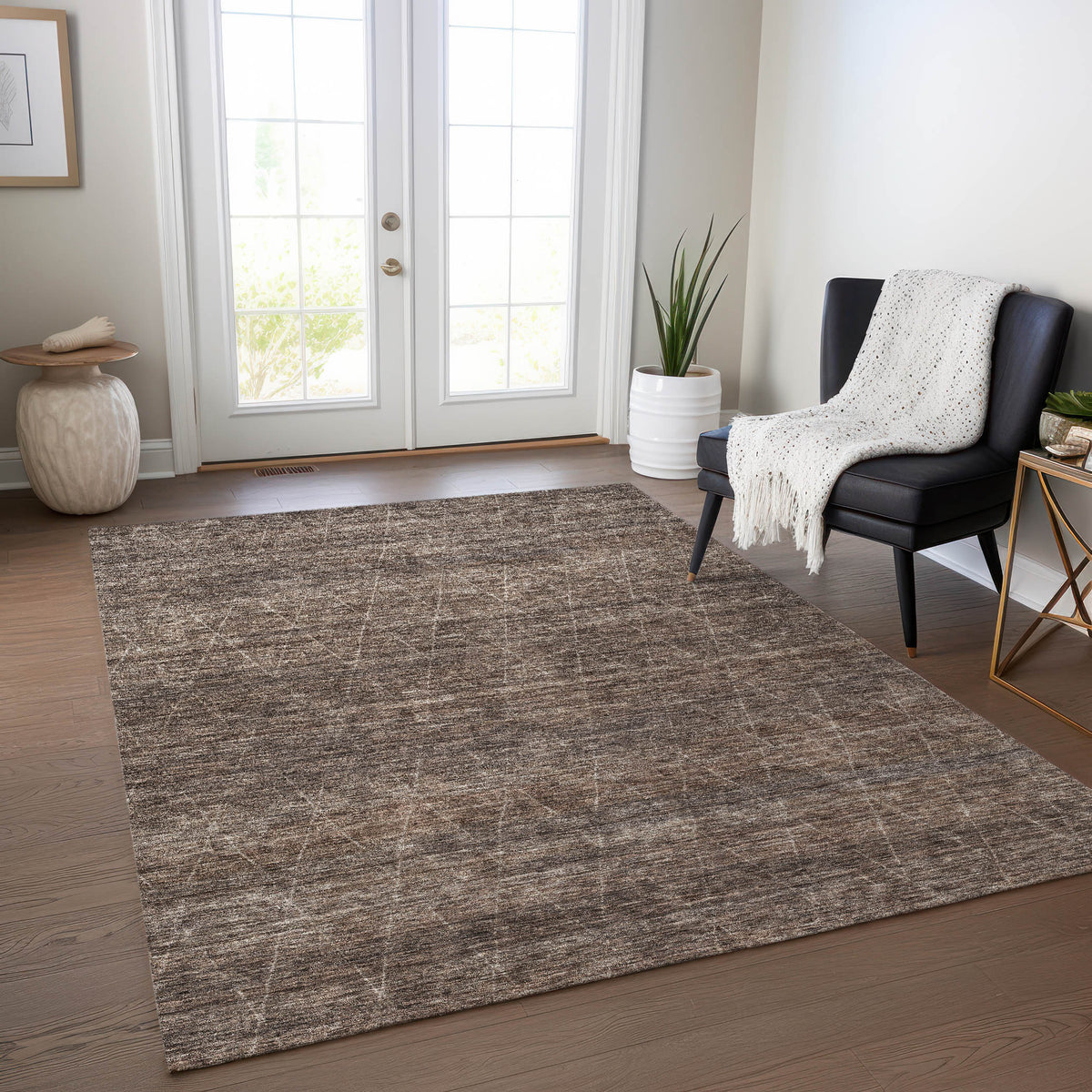 addison chantille acn1165 coffee rug