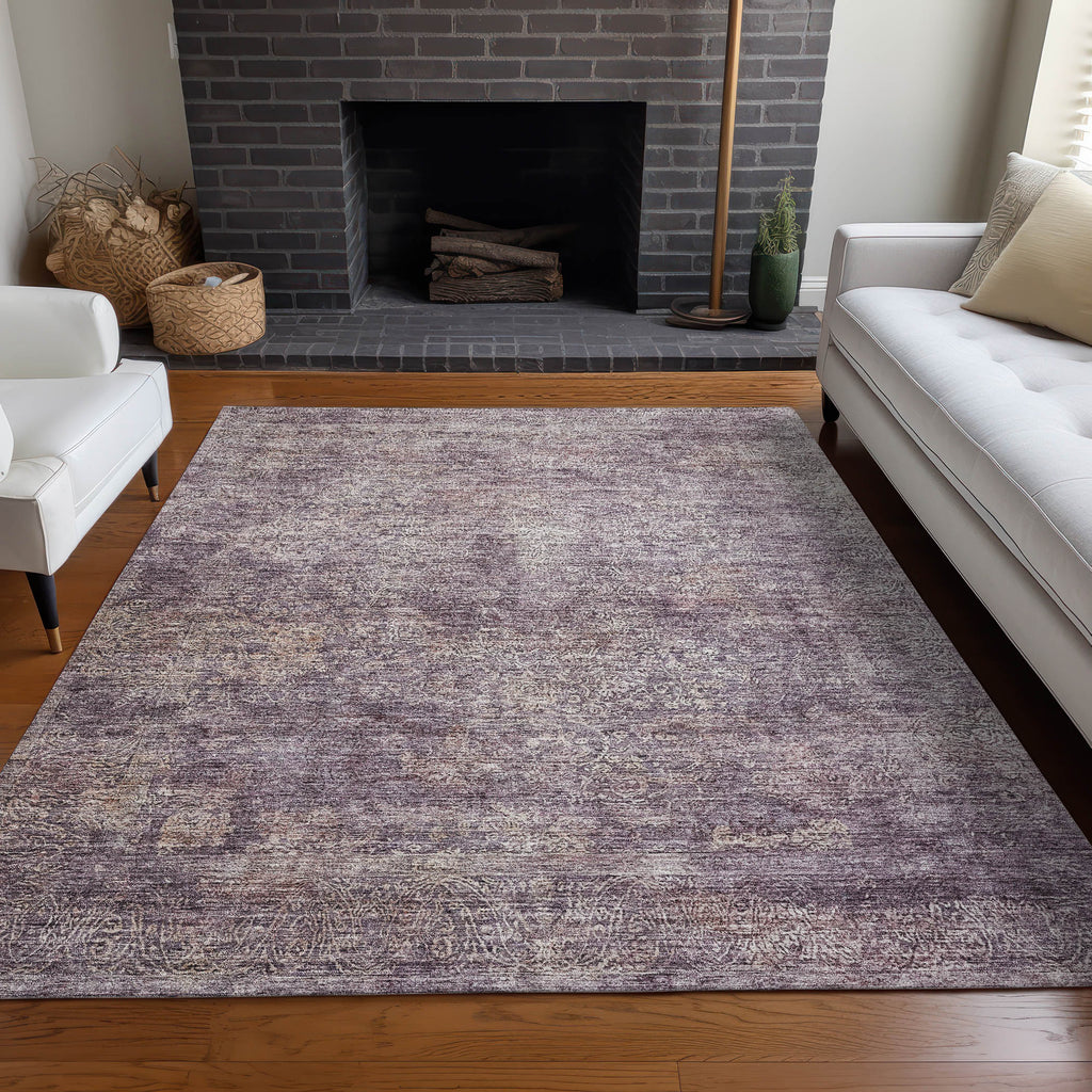 addison chantille acn1172 plum rug