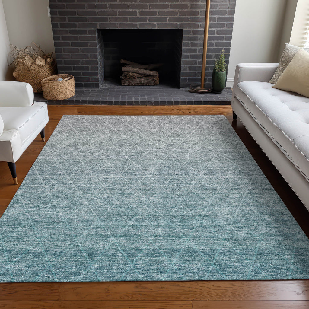 addison chantille acn1175 teal rug