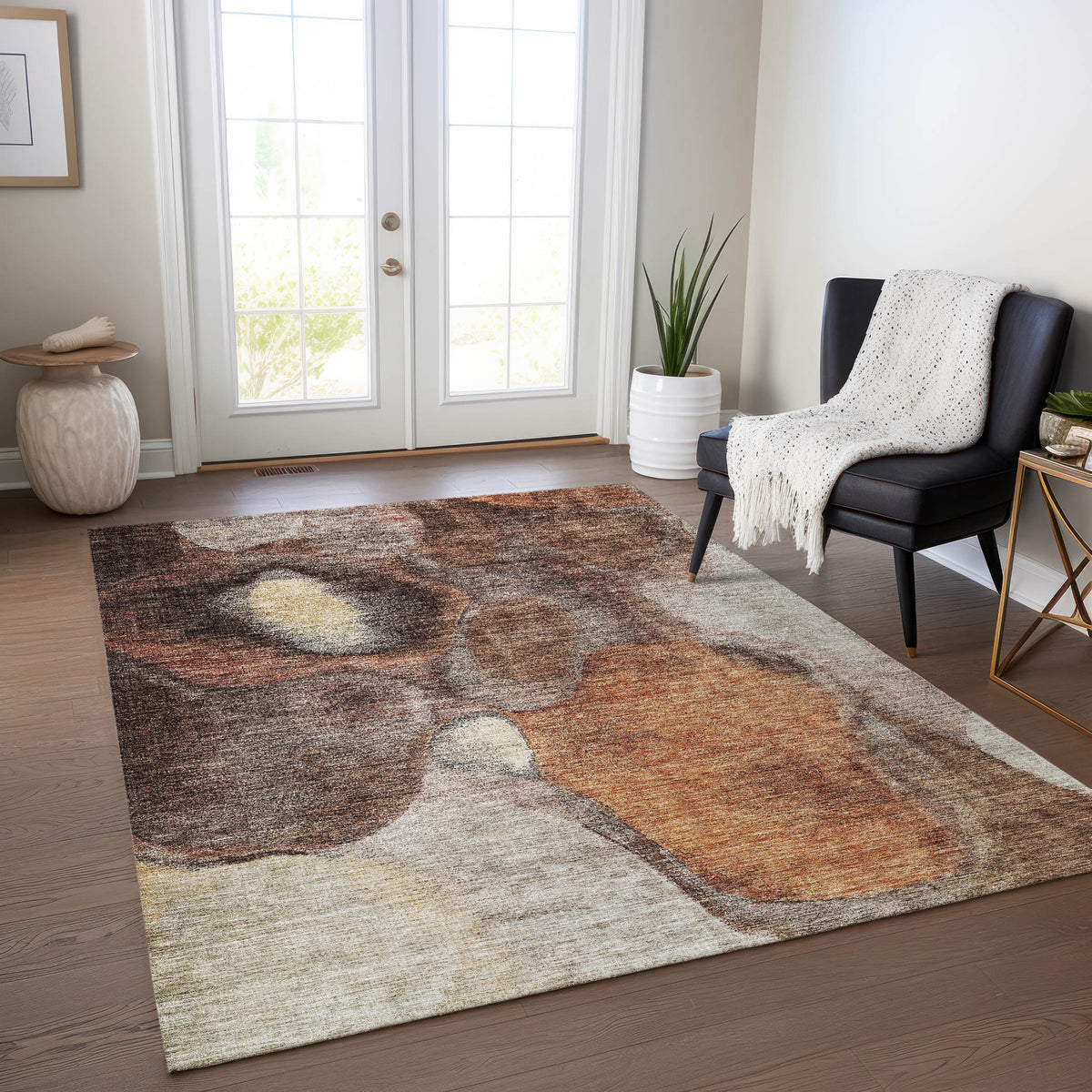 addison chantille acn1177 coffee rug