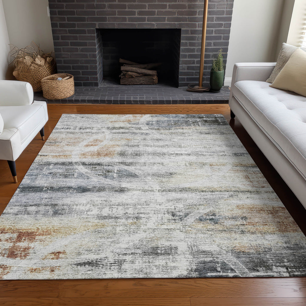addison chantille acn1178 silver rug