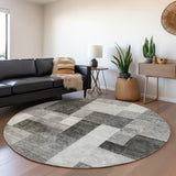 addison chantille acn1190 pewter rug