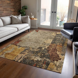 addison chantille acn1201 khaki rug