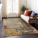 addison chantille acn1201 khaki rug