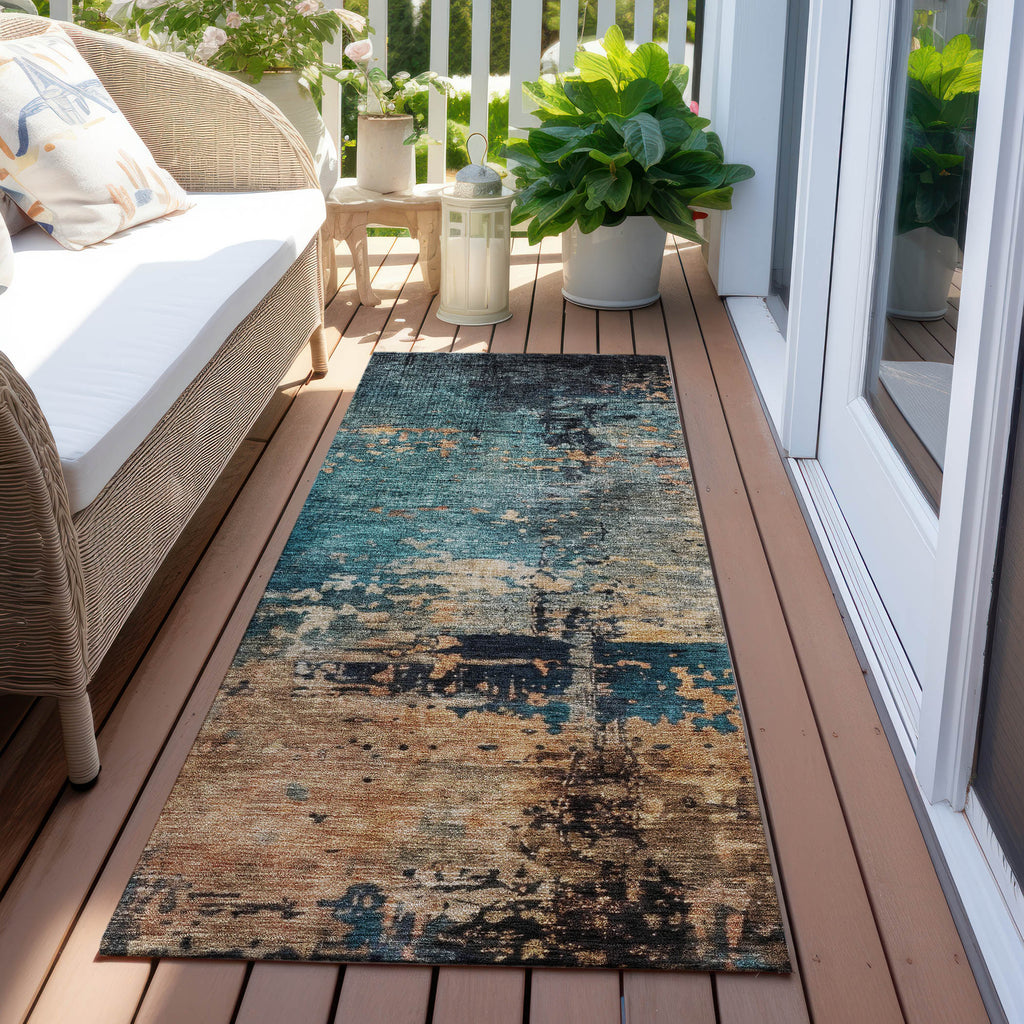 addison chantille acn1206 teal rug