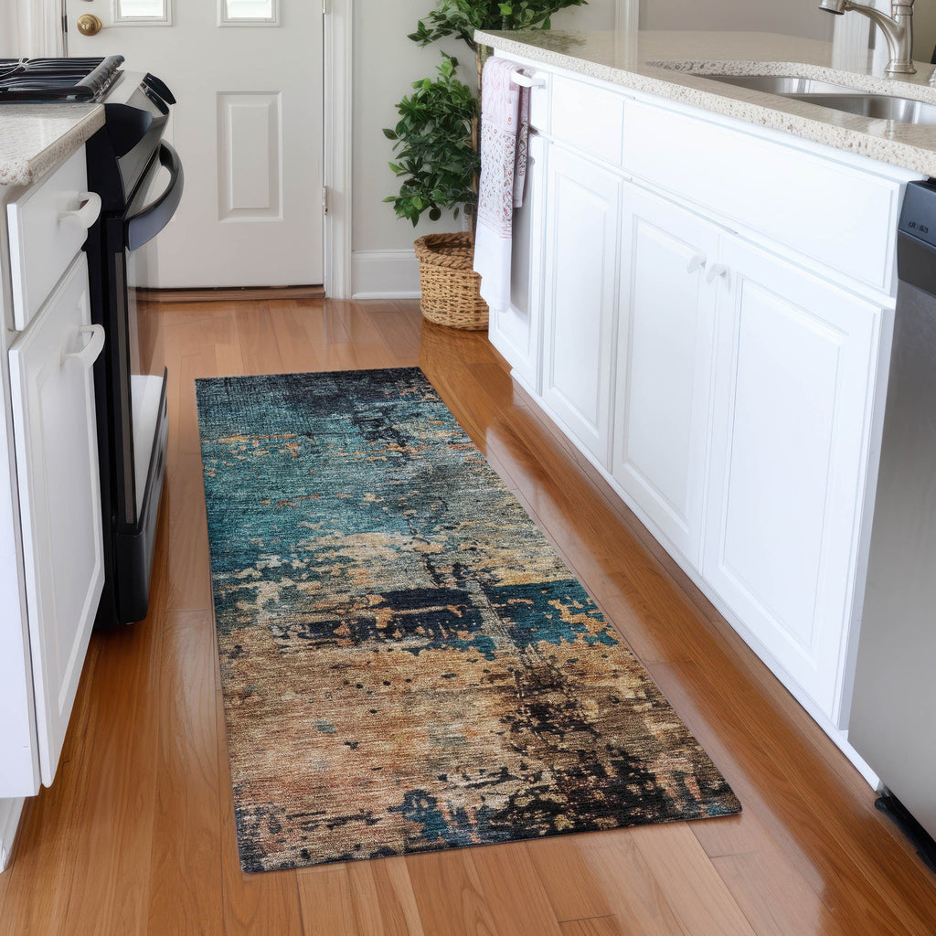 addison chantille acn1206 teal rug