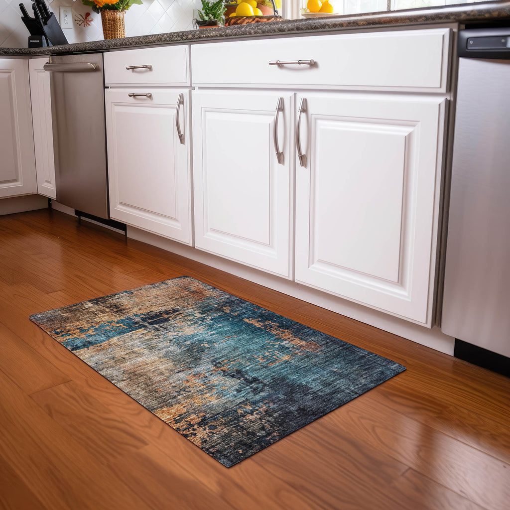 addison chantille acn1206 teal rug