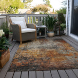 addison chantille acn1210 paprika rug