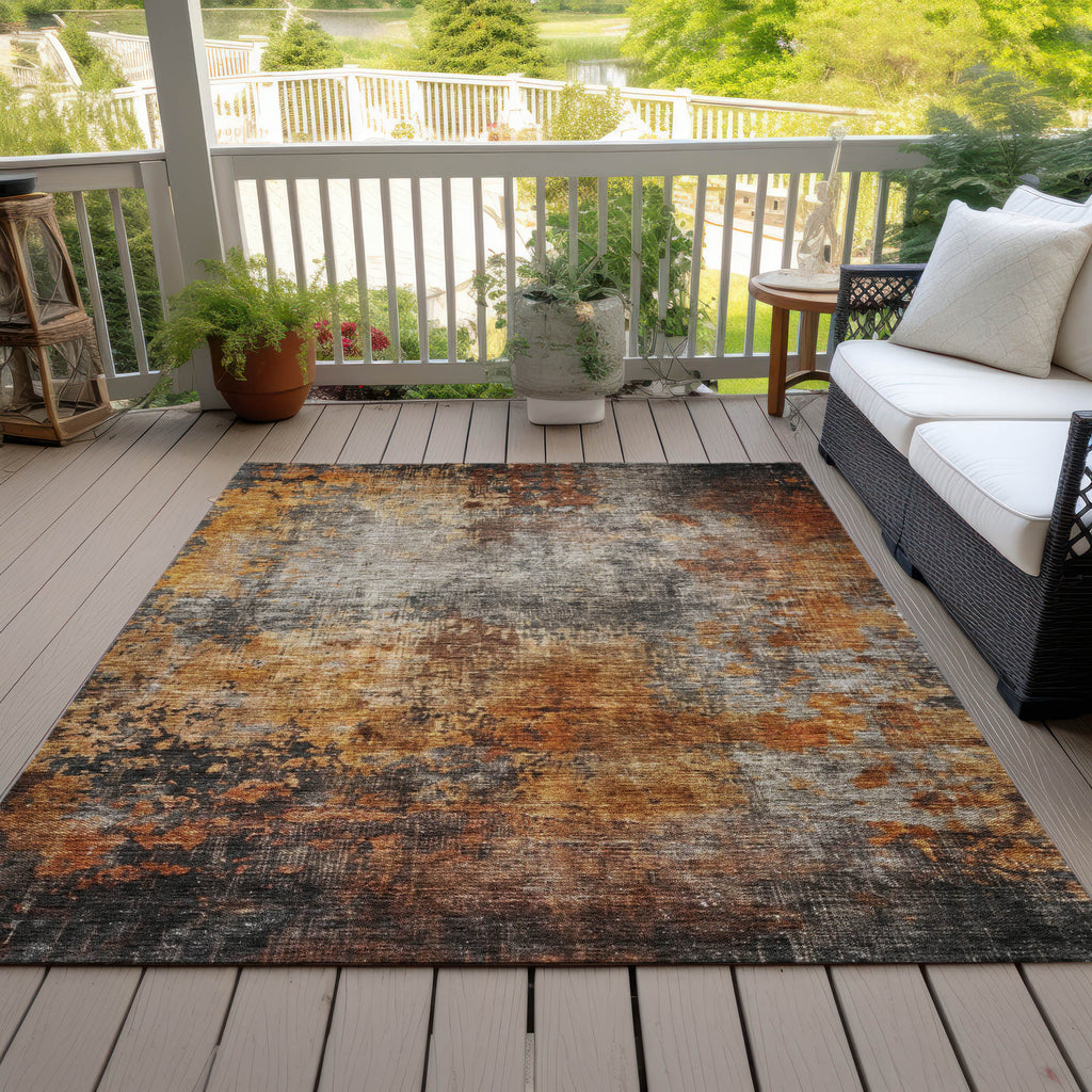 addison chantille acn1210 paprika rug