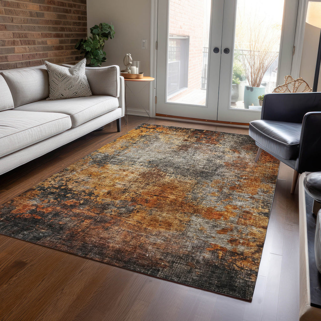 addison chantille acn1210 paprika rug
