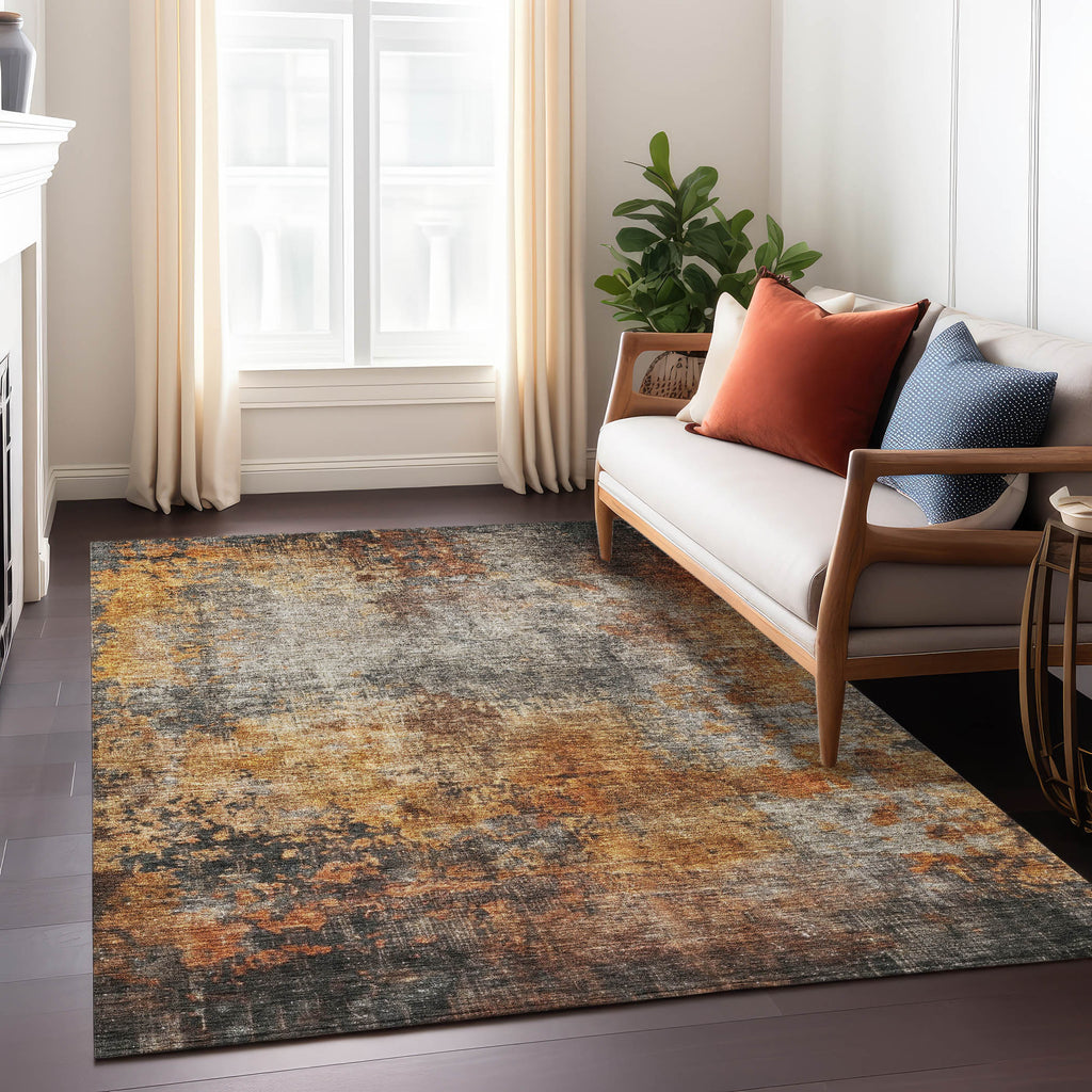 addison chantille acn1210 paprika rug