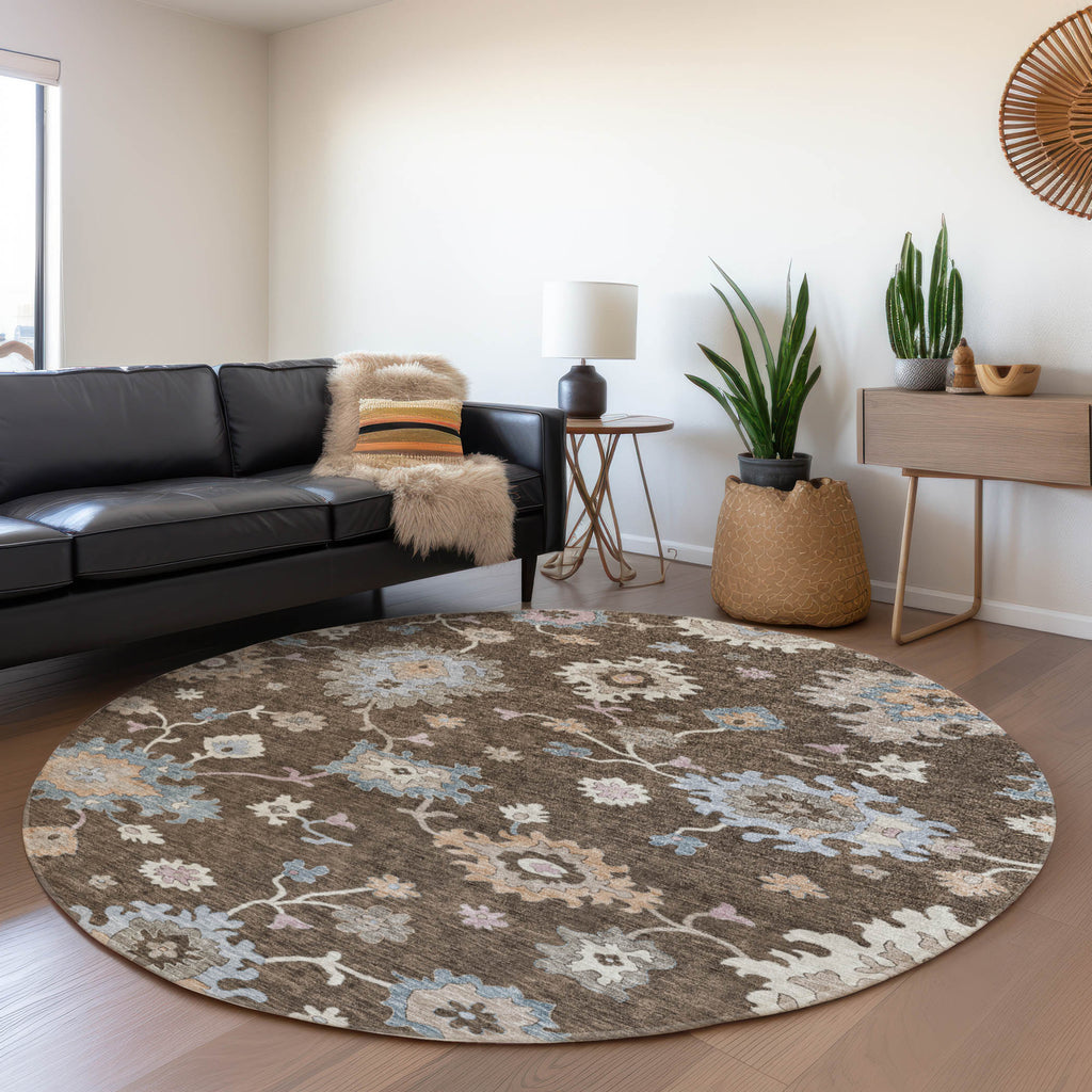 addison chantille acn1218 chocolate rug