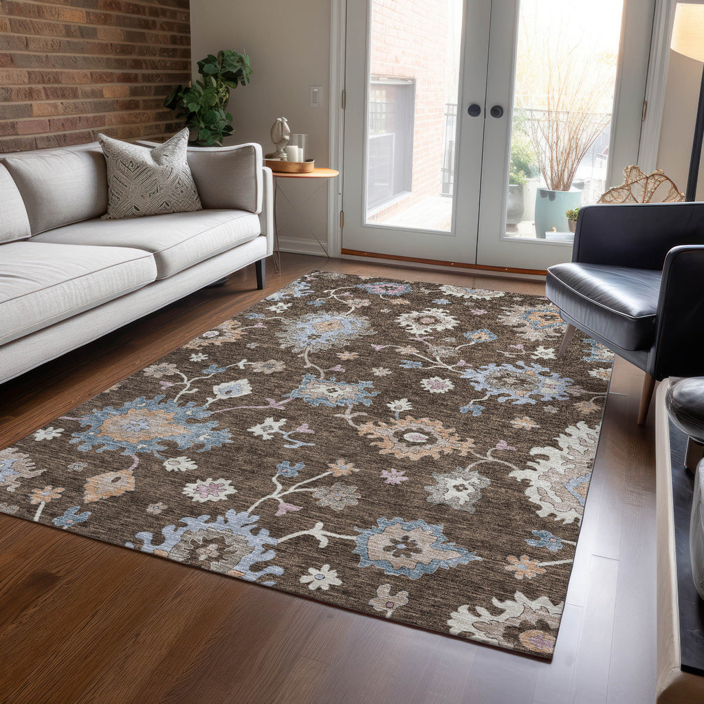 addison chantille acn1218 chocolate rug