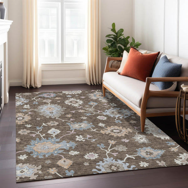 addison chantille acn1218 chocolate rug