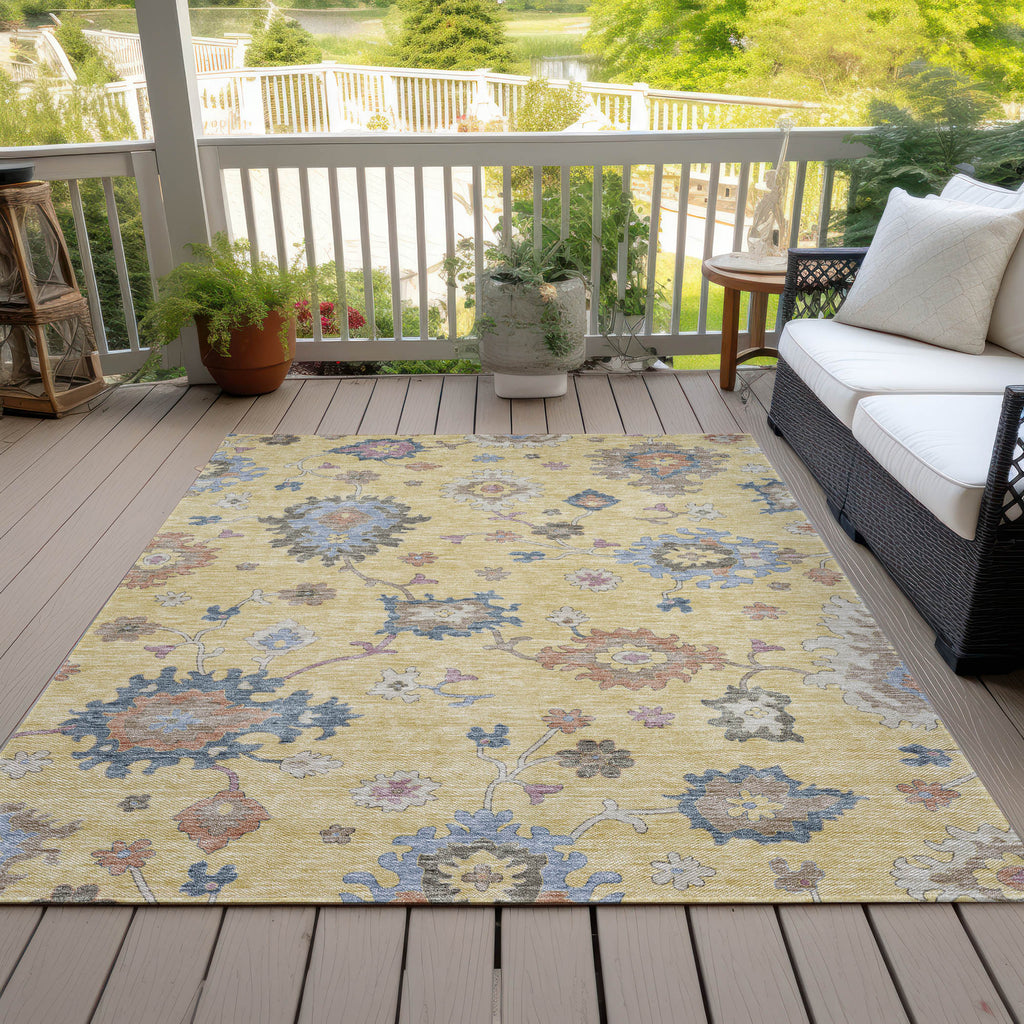 addison chantille acn1218 gold rug