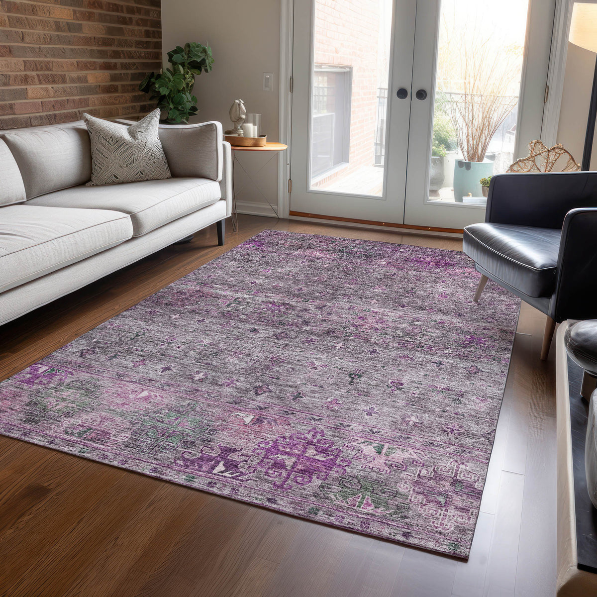addison chantille acn1220 purple rug