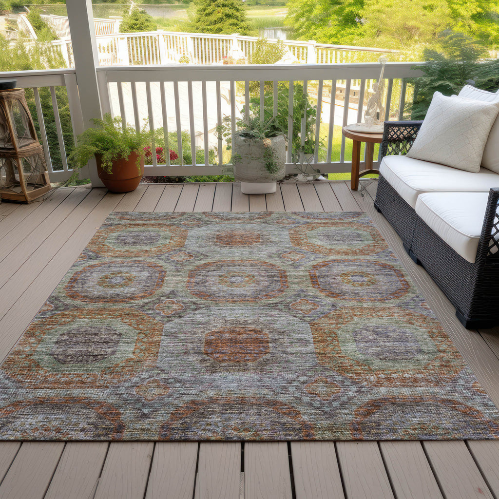 addison chantille acn1221 paprika rug