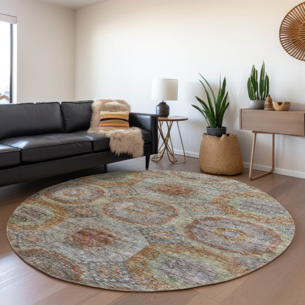addison chantille acn1221 paprika rug
