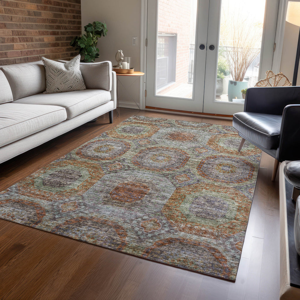 addison chantille acn1221 paprika rug