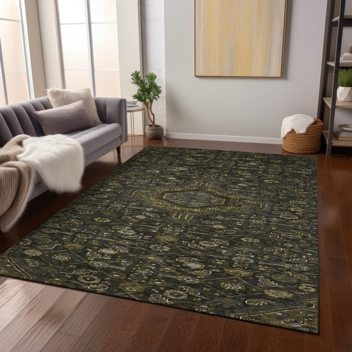 addison chantille acn1225 charcoal rug
