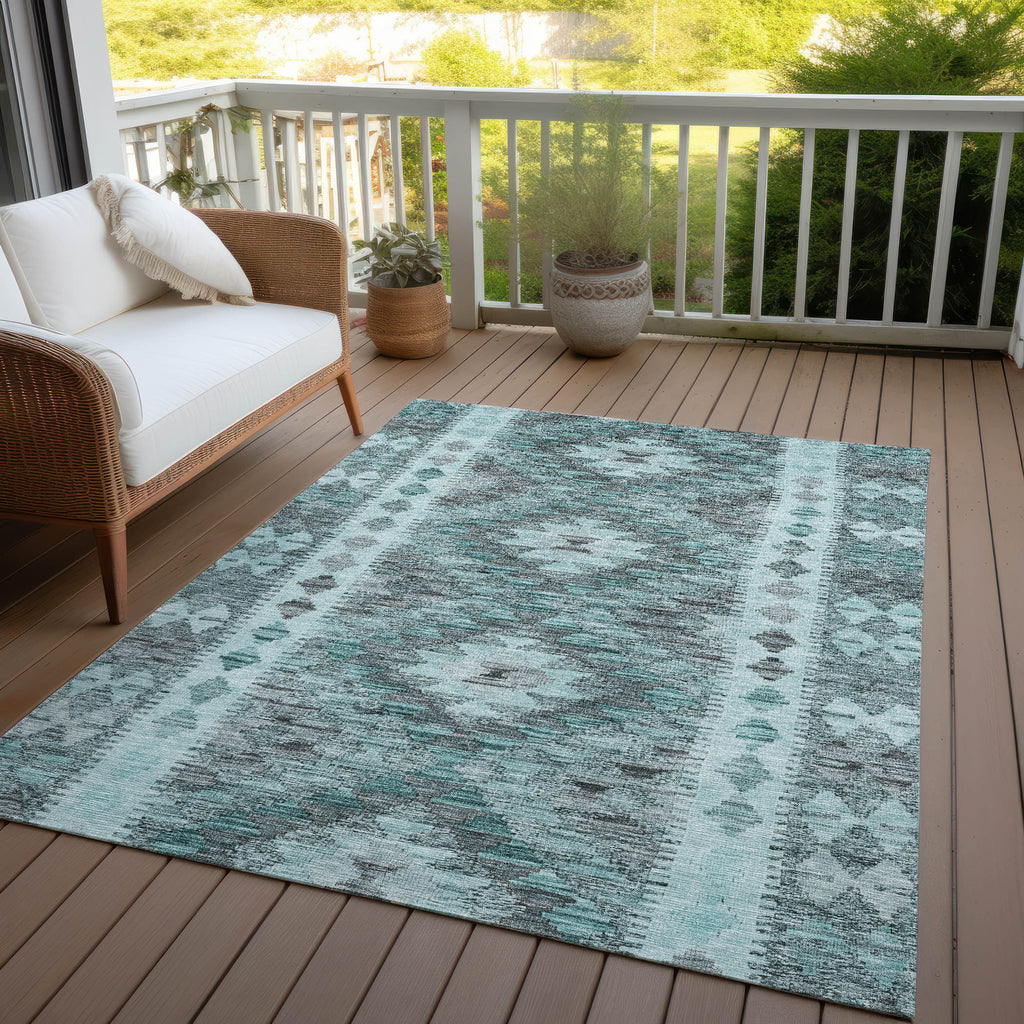 addison chantille acn1226 teal rug