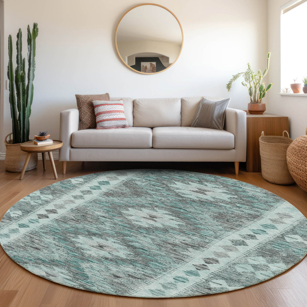 addison chantille acn1226 teal rug