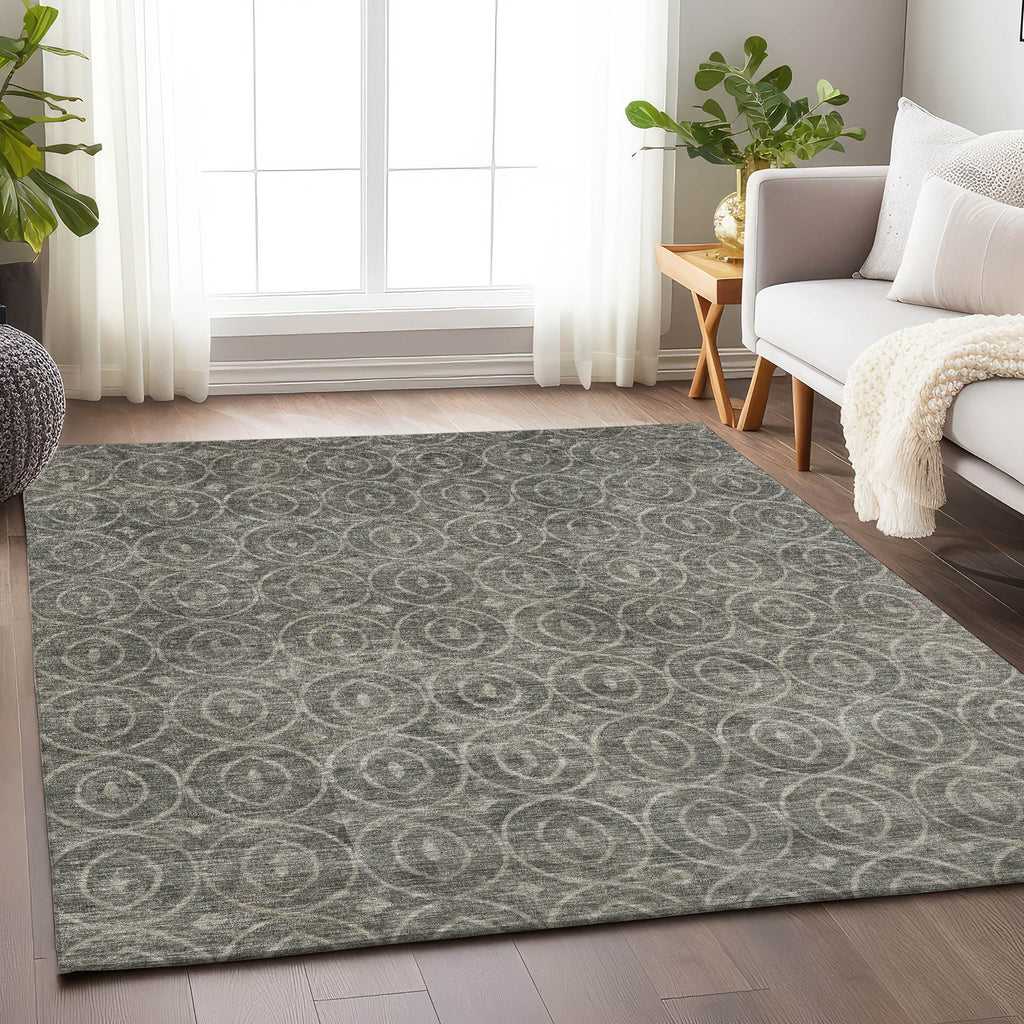 addison chantille acn1227 pewter rug