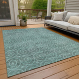 addison chantille acn1227 teal rug
